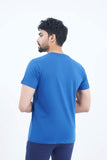 Royal Blue Round Neck T-Shirt