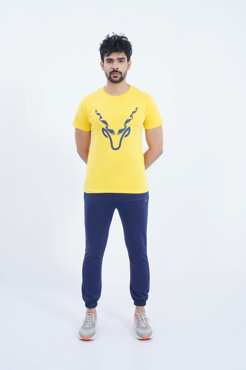 Lemon Graphic Round Neck T-shirt