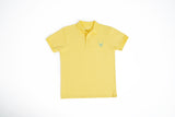 Soft Cotton Polo Shirt Yellow